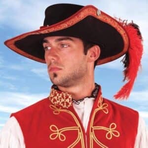Imagen de 201224 Sombrero de mosquetero parte de nuestra colección en Espadas y más, sitio oficial.