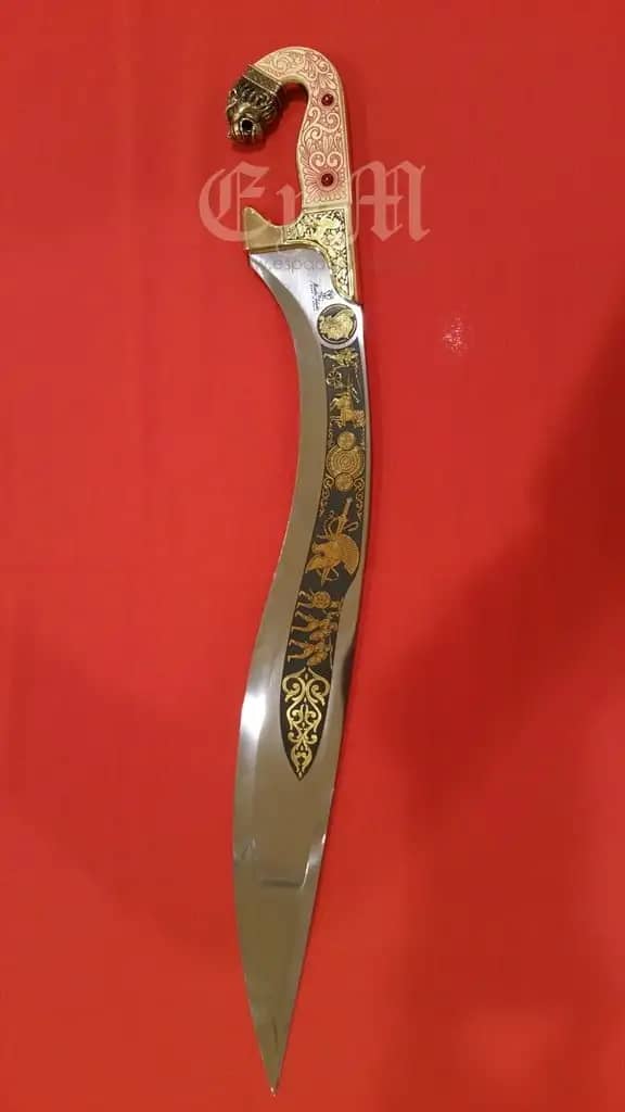Espada Falcata Alejandro Magno Ed.Lim. AC0200 - Espadas y Más