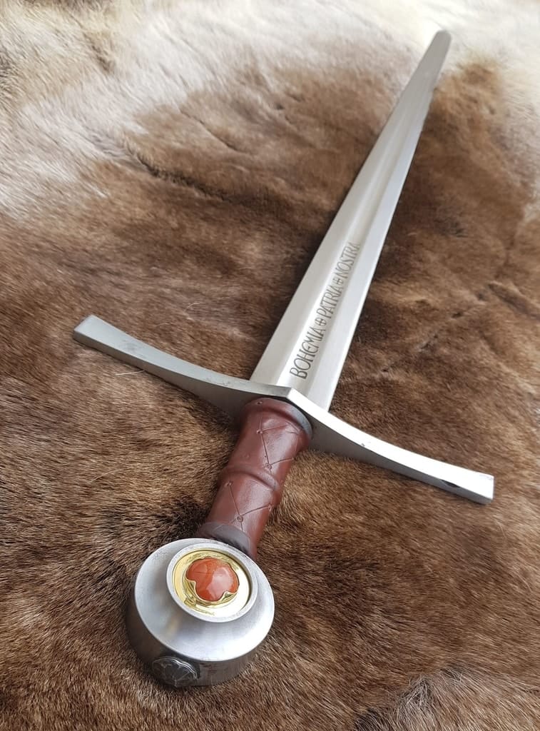 Espada medieval Bohemia-Patria-Nostra Full Tang MSW244 - Espadas y Más