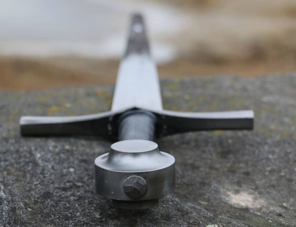 Imagen de Espada medieval Falk de una mano MSW224 parte de nuestra colección en Espadas y más, sitio oficial.