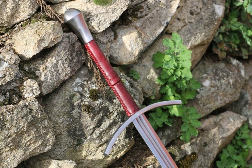 Espada medieval Cuthbert de mano y media MSW222 - Espadas y Más