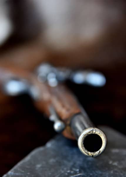 Replica Pistola de castillo de piedra inglesa, siglo 18 Ejecuciones 2347105200 - Espadas y Más