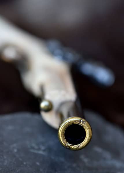 Imagen de Pistola inglesa del castillo de piedra, Hadley 1760, marfil, réplica 2347110613 parte de nuestra colección en Espadas y más, sitio oficial.