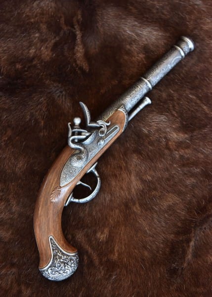 Pistola inglesa Lucknow, siglo 18, réplica, varios Ejecuciones 2347111300 - Espadas y Más