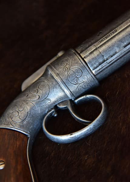 Revólver de seis cañones Allen & Thurber Pepperbox de 1837, réplica 2347865201 - Espadas y Más