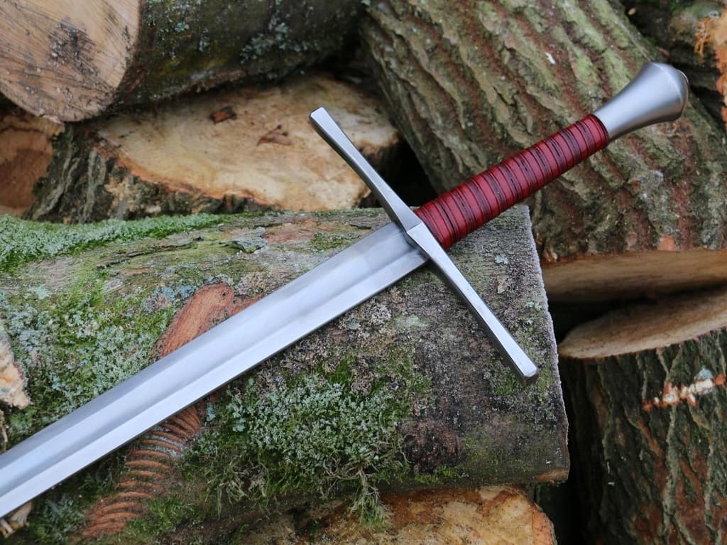 Espada medieval Gerburg de mano y media MSW201 - Espadas y Más