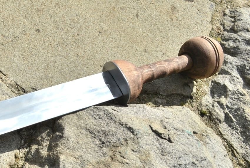 Imagen de Espada Gladius réplica contundente de combate escénico ASW44 parte de nuestra colección en Espadas y más, sitio oficial.