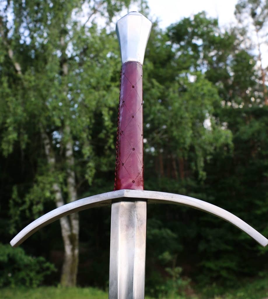 Espada medieval Ruan de mano y media MSW236 - Espadas y Más
