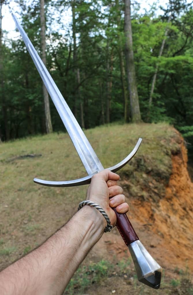 Espada medieval Ruan de mano y media MSW236 - Espadas y Más