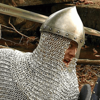 Imagen de 300424 Casco cónico Normando con nasal parte de nuestra colección en Espadas y más, sitio oficial.