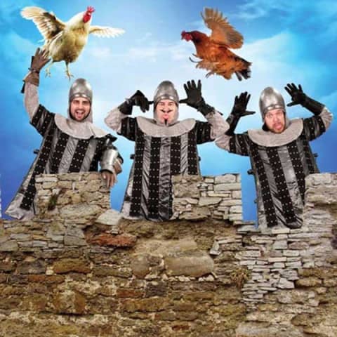 Gambeson de este disfraz de Taunter francés - Espadas y Más