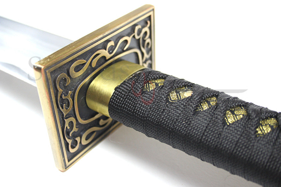 Imagen de Espada katana funcional de Scorpion o Hanzo Hasashi Mortal Kombat parte de nuestra colección en Espadas y más, sitio oficial.