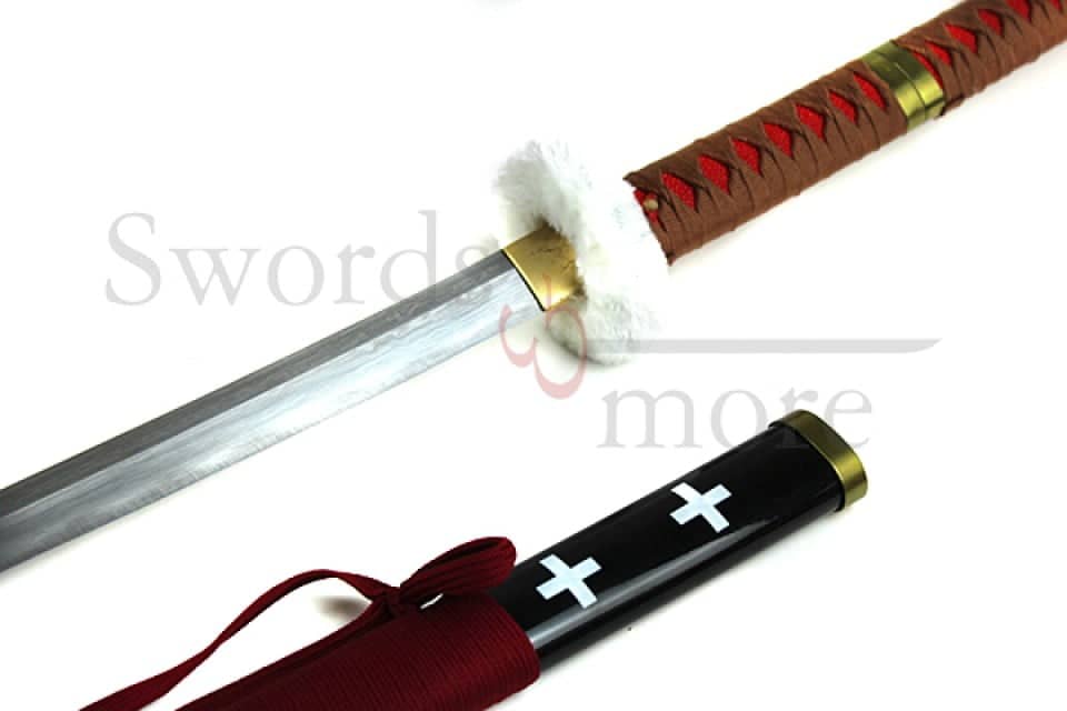 Espada katana Trafalgar Low One Piece Funcional damasco 135 cm 40581 - Espadas y Más