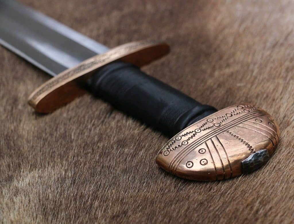 Imagen de Espada vikinga Klepp Noruega VSW51 parte de nuestra colección en Espadas y más, sitio oficial.