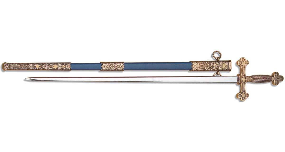 Imagen de Sable masónico 4119 parte de nuestra colección en Espadas y más, sitio oficial.