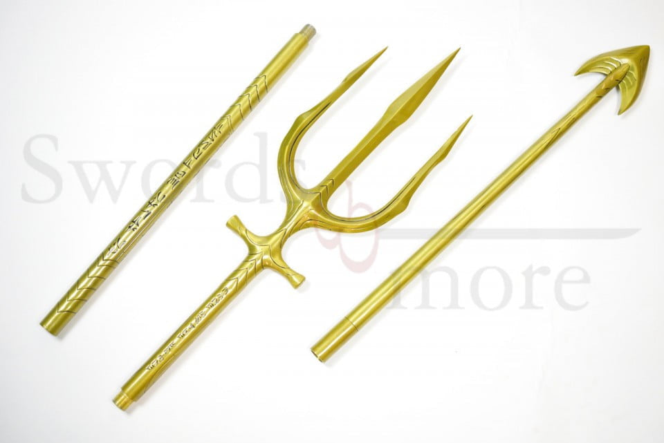Imagen de Tridente Aquaman de metal 1:1 41422 parte de nuestra colección en Espadas y más, sitio oficial.