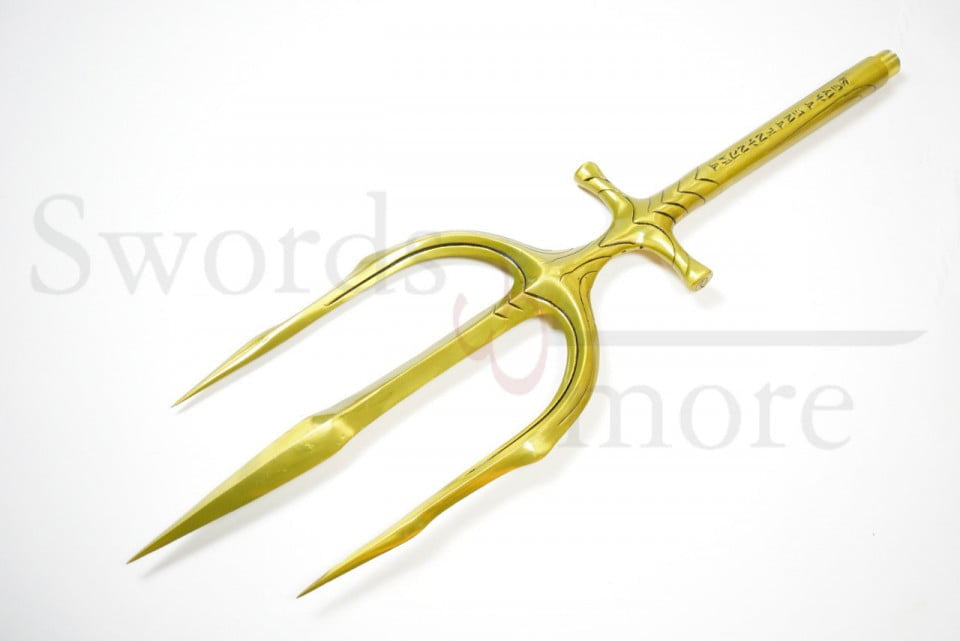 Imagen de Tridente Aquaman de metal 1:1 41422 parte de nuestra colección en Espadas y más, sitio oficial.