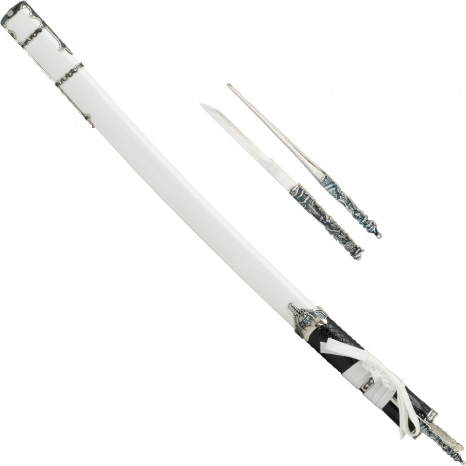 Imagen de Katana con cuchillos en blanco 41592 parte de nuestra colección en Espadas y más, sitio oficial.