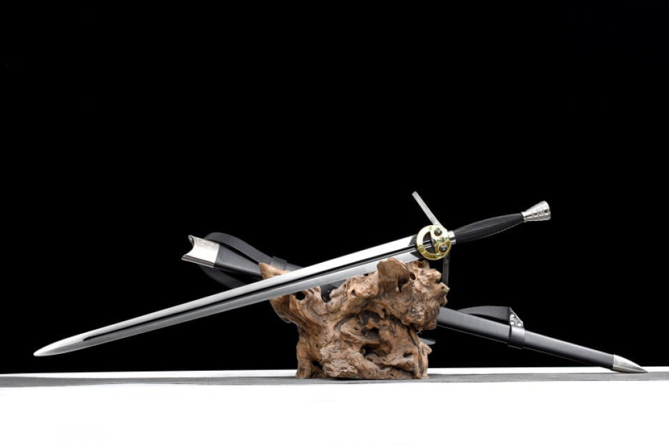 Espada de The Witcher Netflix Funcional o Decorativa con vaina Geralt De Rivia - Espadas y Más