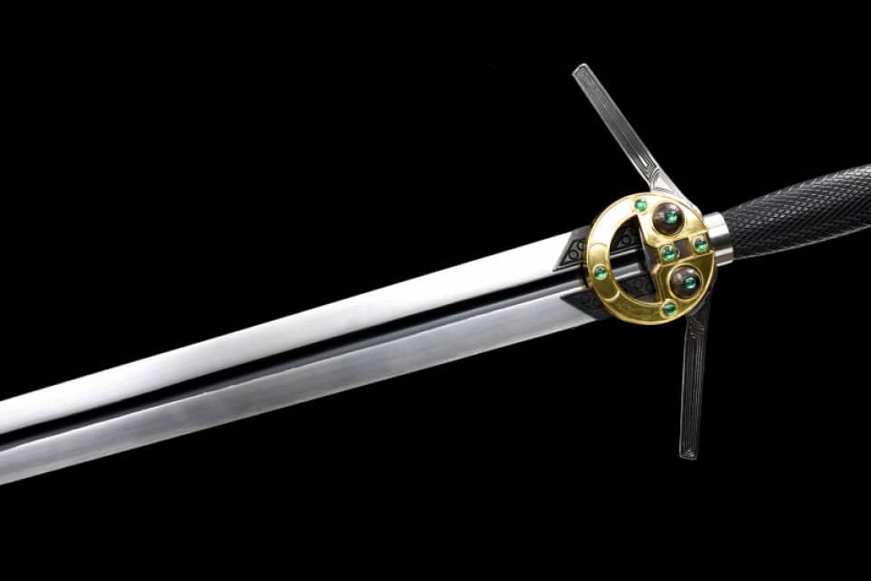 Espada de The Witcher Netflix Funcional o Decorativa con vaina Geralt De Rivia - Espadas y Más