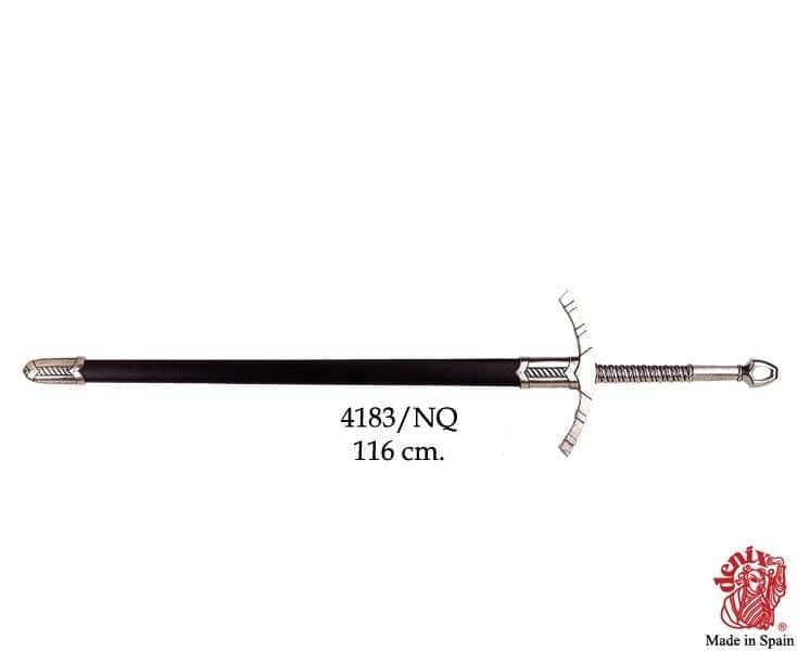 Imagen de Espada medieval 4183NQ Réplica parte de nuestra colección en Espadas y más, sitio oficial.