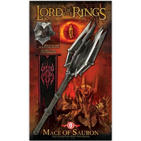 Imagen de Maza de Sauron OFICIAL El Señor de los Anillos parte de nuestra colección en Espadas y más, sitio oficial.