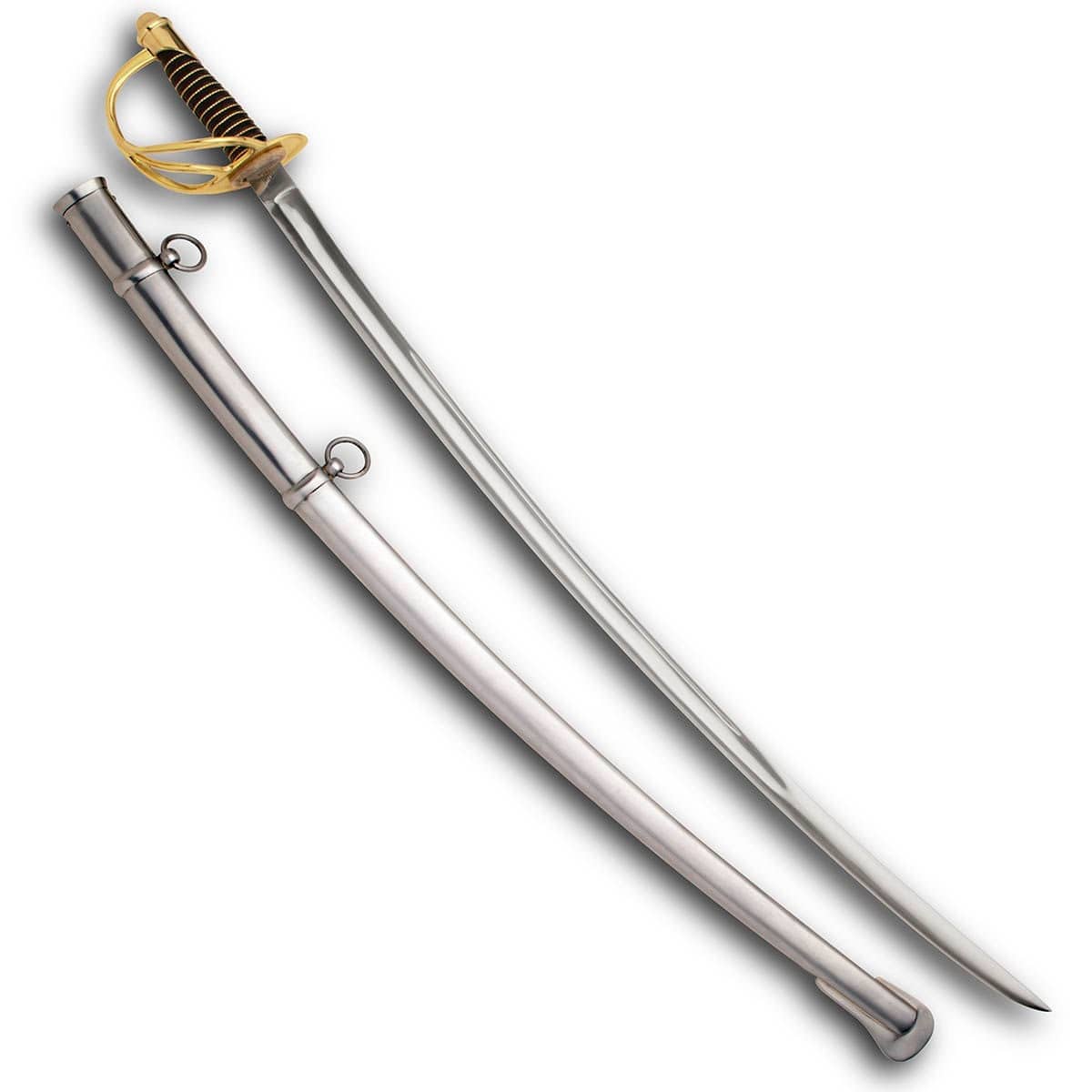 500618 1860 Sable de la Unión Caballería Ligera USA - Espadas y Más