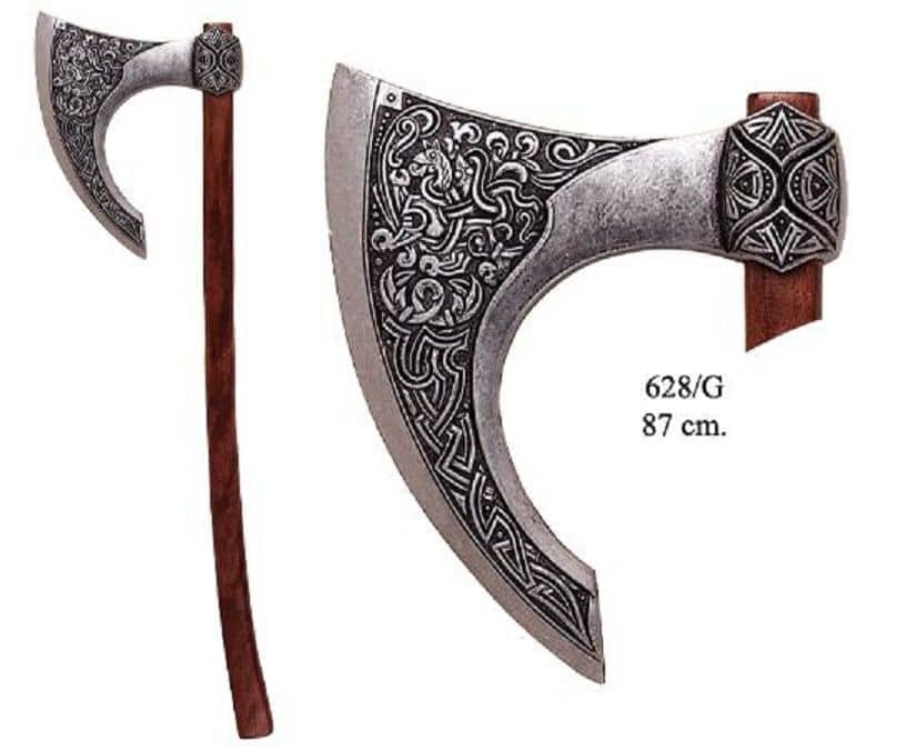 Imagen de Hacha vikinga 628G Réplica parte de nuestra colección en Espadas y más, sitio oficial.