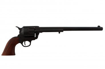 Imagen de Revólver CAL .45 Peacemaker 12", USA 1873, 7303 Réplica no funcional parte de nuestra colección en Espadas y más, sitio oficial.