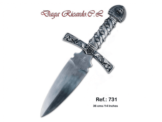731 Daga Ricardo Corazón de León - Espadas y Más