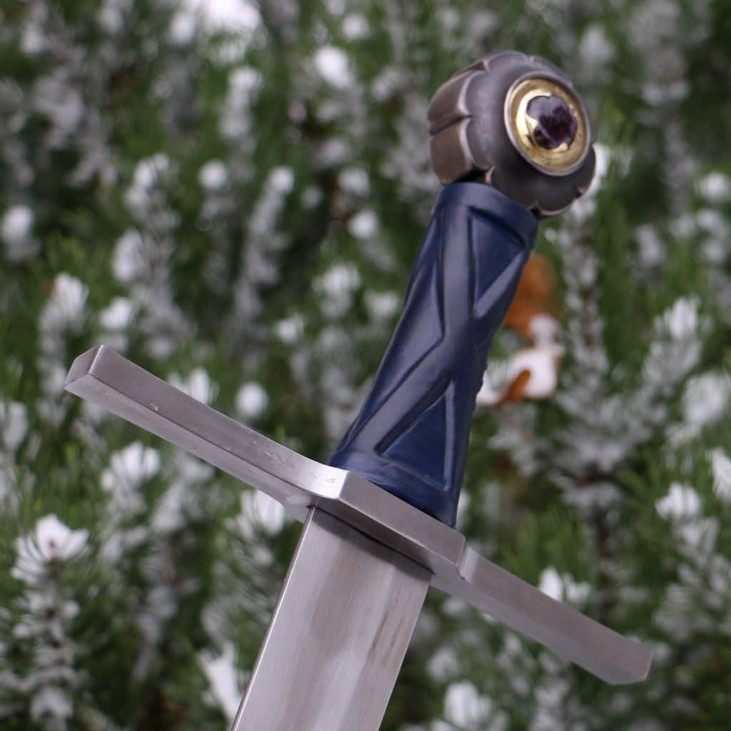 Imagen de Espada de una mano Salterio de Westminster siglo XIII Full Tang con piedra AES29 parte de nuestra colección en Espadas y más, sitio oficial.