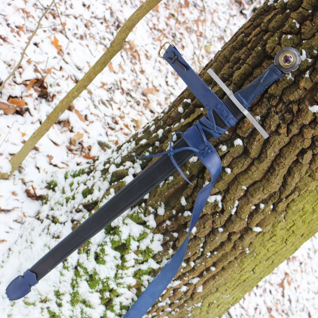 Imagen de Espada de una mano Salterio de Westminster siglo XIII Full Tang con piedra AES29 parte de nuestra colección en Espadas y más, sitio oficial.