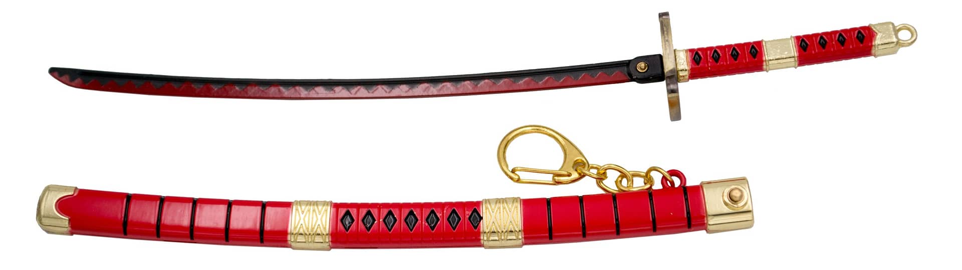 Imagen de Llavero Katana Sandai Kitetsu A11760A parte de nuestra colección en Espadas y más, sitio oficial.