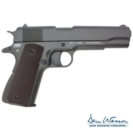 Pistola Dan Wesson VALOR 1911 - 4,5 mm Co2 Balines ASG19055 - Espadas y Más