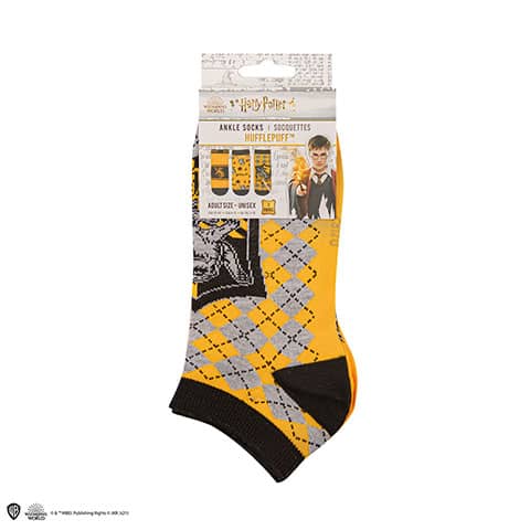 Set of 3 pairs of Hogwarts Houses low socks - Harry Potter CR1631