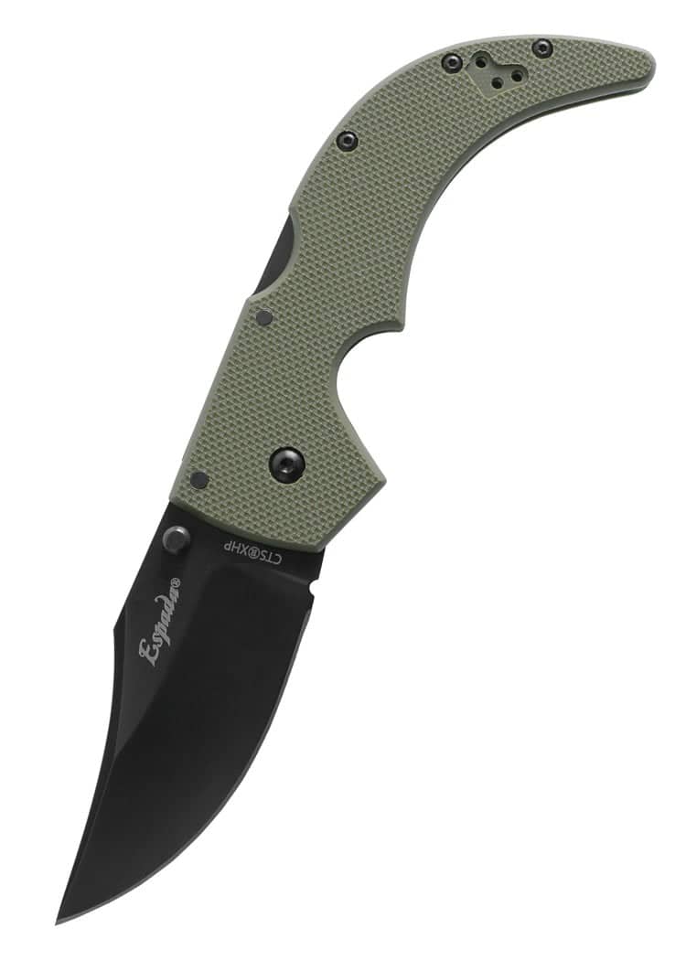 Navaja Espada cold steel color coyote o verde oliva 62NGM - Espadas y Más