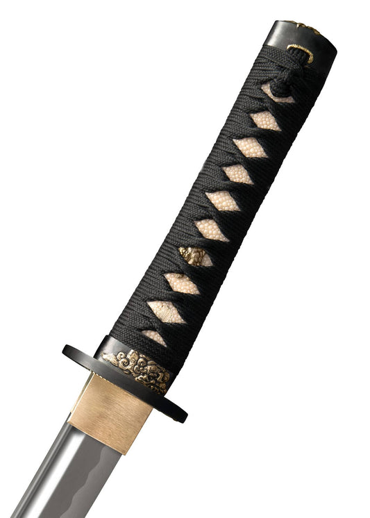 Imagen de Wakizashi león dorado CST-88ABW parte de nuestra colección en Espadas y más, sitio oficial.