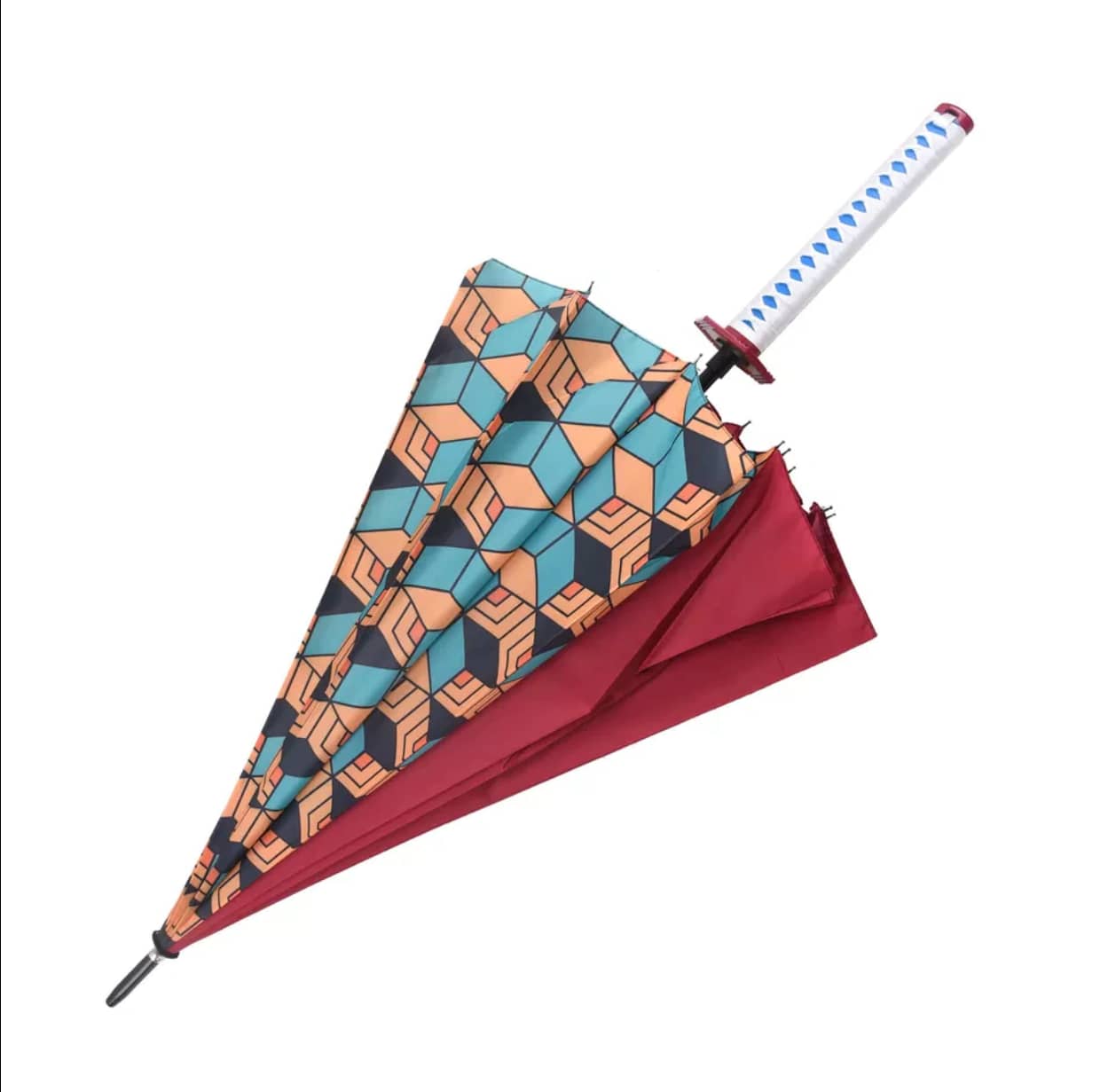Imagen de PARAGUAS TOMIOKA DE KIMETSU NO YAIBA (DEMON SLAYER) – 100 CM parte de nuestra colección en Espadas y más, sitio oficial.
