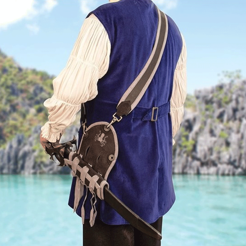 Imagen de Espada Cutlass Pirata Bárbaro parte de nuestra colección en Espadas y más, sitio oficial.