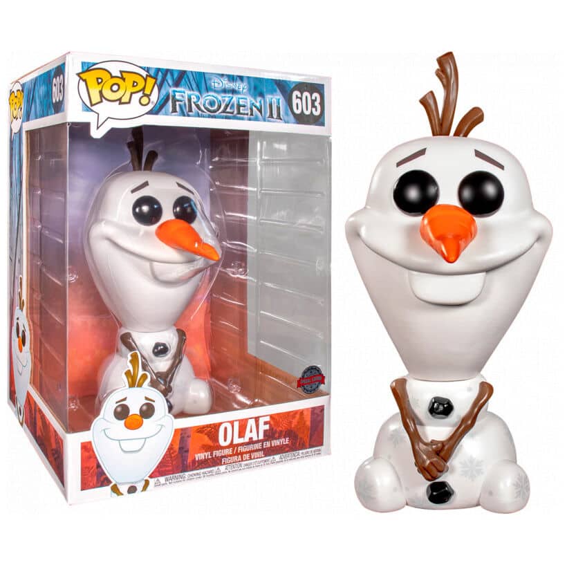 Imagen de Figura POP Disney Frozen 2 Olaf Exclusive 25cm parte de nuestra colección en Espadas y más, sitio oficial.