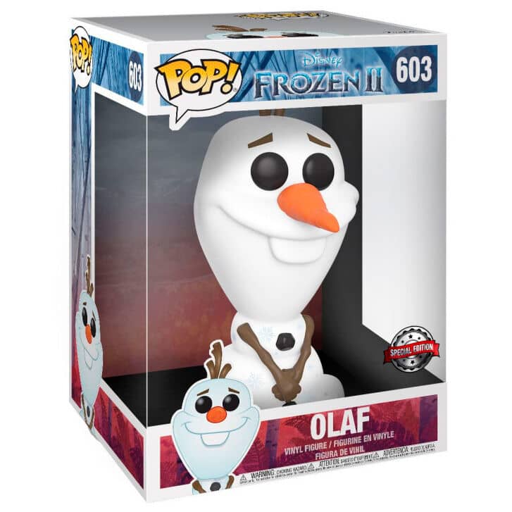 Imagen de Figura POP Disney Frozen 2 Olaf Exclusive 25cm parte de nuestra colección en Espadas y más, sitio oficial.
