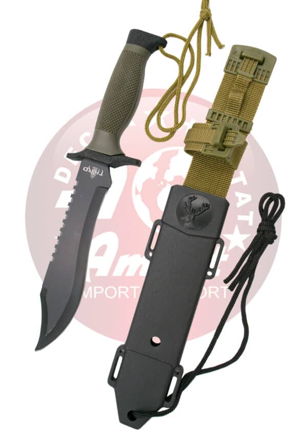 Imagen de Cuchillo táctico Third estilo militar H0502N parte de nuestra colección en Espadas y más, sitio oficial.