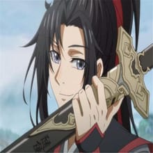 Imagen de Espada de wWei Wuxian de Mo Dao Zu Shi zs645 parte de nuestra colección en Espadas y más, sitio oficial.