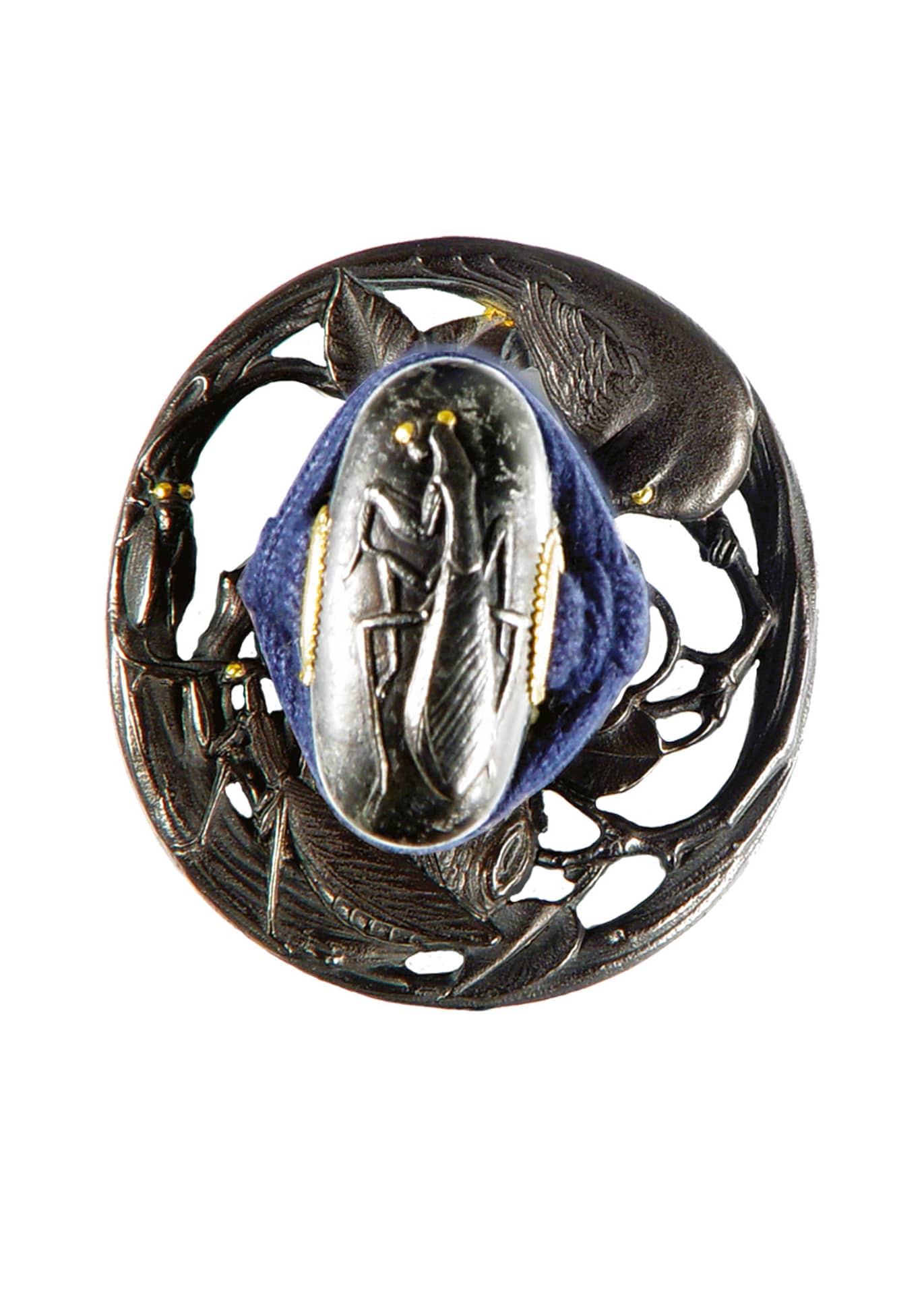 Wakizashi de oropéndolas doradas SH1019 - Espadas y Más