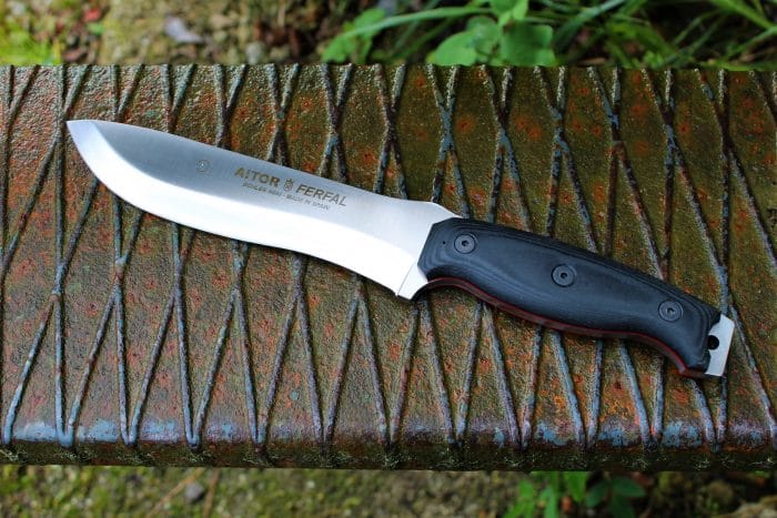 Imagen de Cuchillo Supervivencia Aitor Ferfal parte de nuestra colección en Espadas y más, sitio oficial.