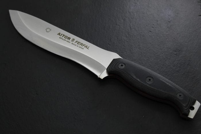 Imagen de Cuchillo Supervivencia Aitor Ferfal parte de nuestra colección en Espadas y más, sitio oficial.