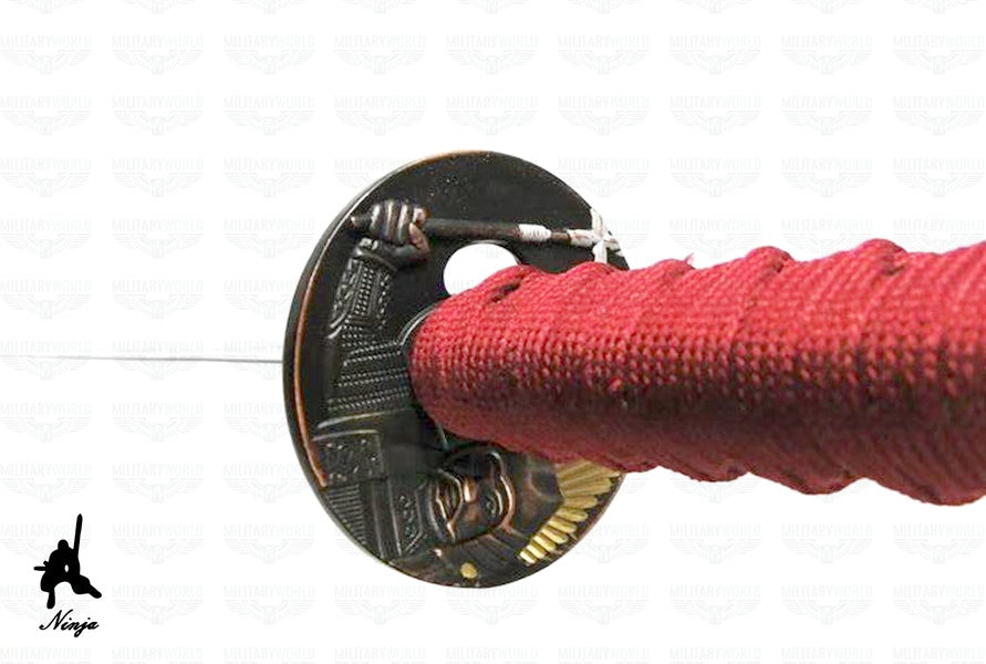 Imagen de Katana decorativa en Caja de madera de diferentes colores parte de nuestra colección en Espadas y más, sitio oficial.