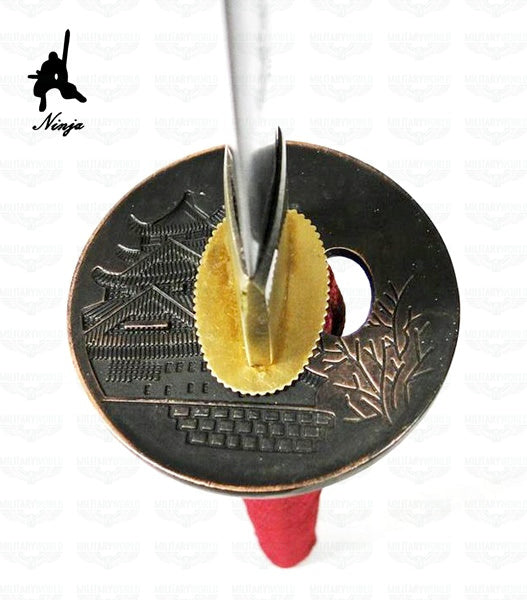 Imagen de Katana decorativa en Caja de madera de diferentes colores parte de nuestra colección en Espadas y más, sitio oficial.