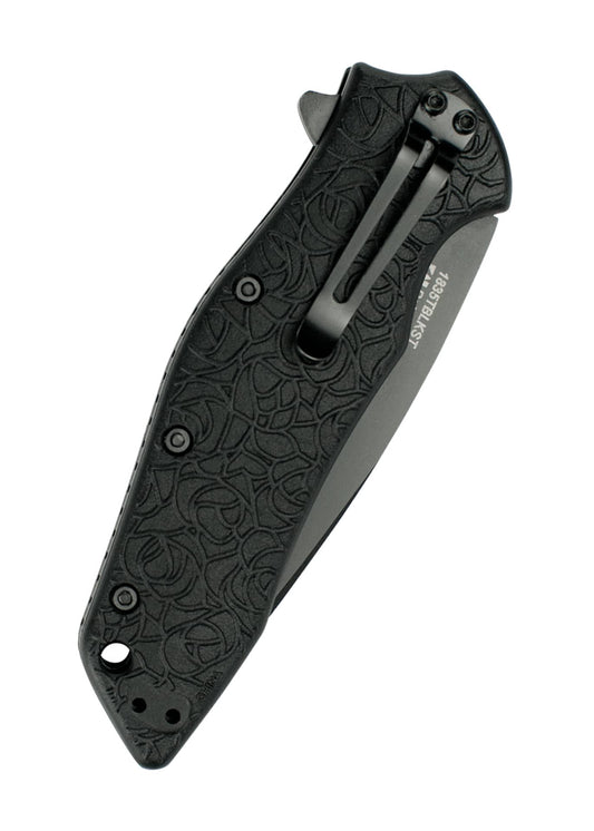 Navaja de bolsillo plegable Kershaw Kuro KW-1835TBLKST - Espadas y Más
