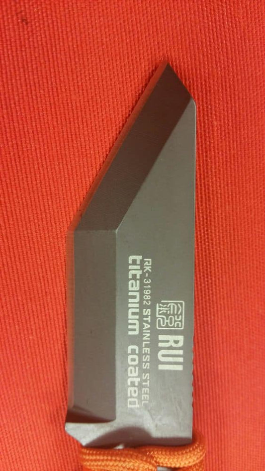 Cuchillo Táctico Encordado marca RUI - Espadas y Más